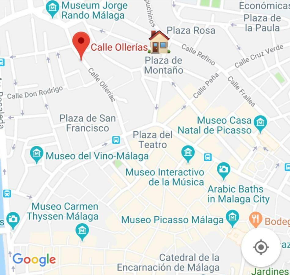 Calle Ollerias Málaga Esterno foto